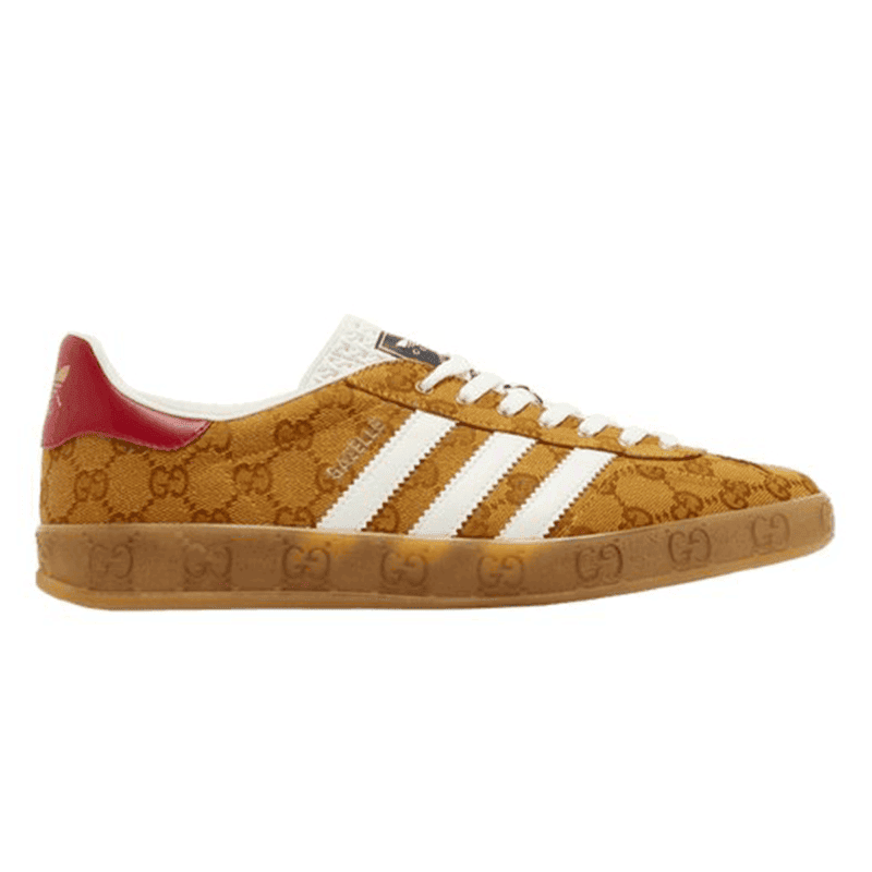 Adidas x Gucci Gazelle 'GG Monogram Beige Brown