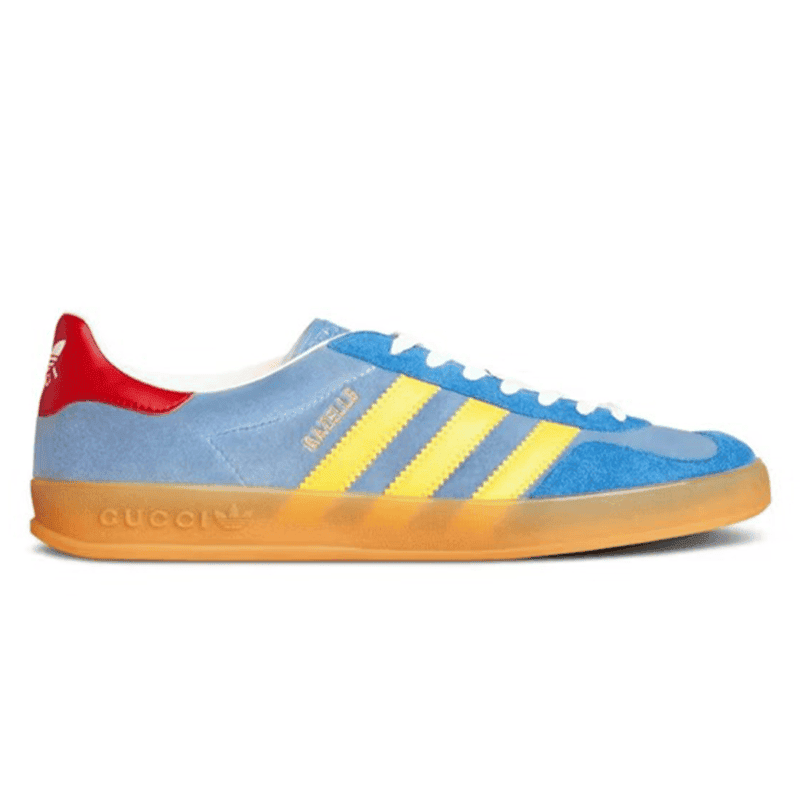Adidas x Gucci Gazelle 'Light Blue Suede