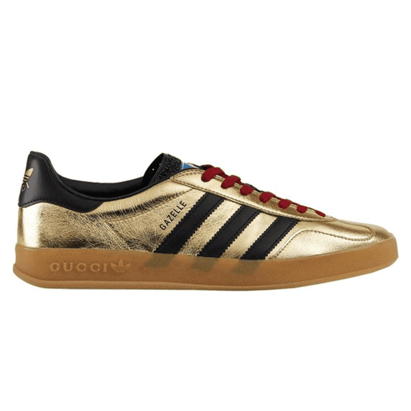 Adidas x Gucci Gazelle 'Metallic Gold