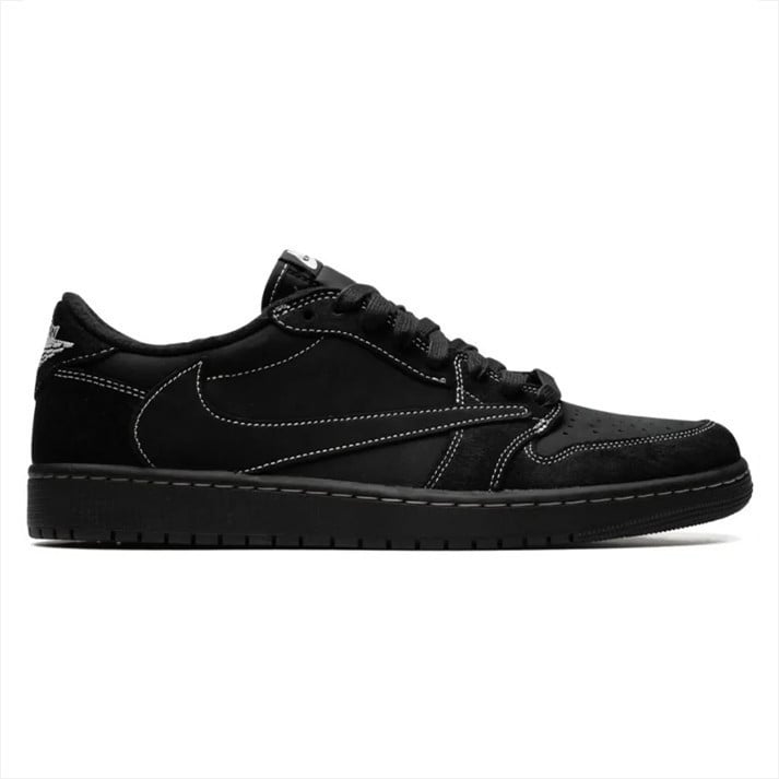 Jordan x Travis Scott Air Jordan 1 Low OG “Black Phantom” Sneakers