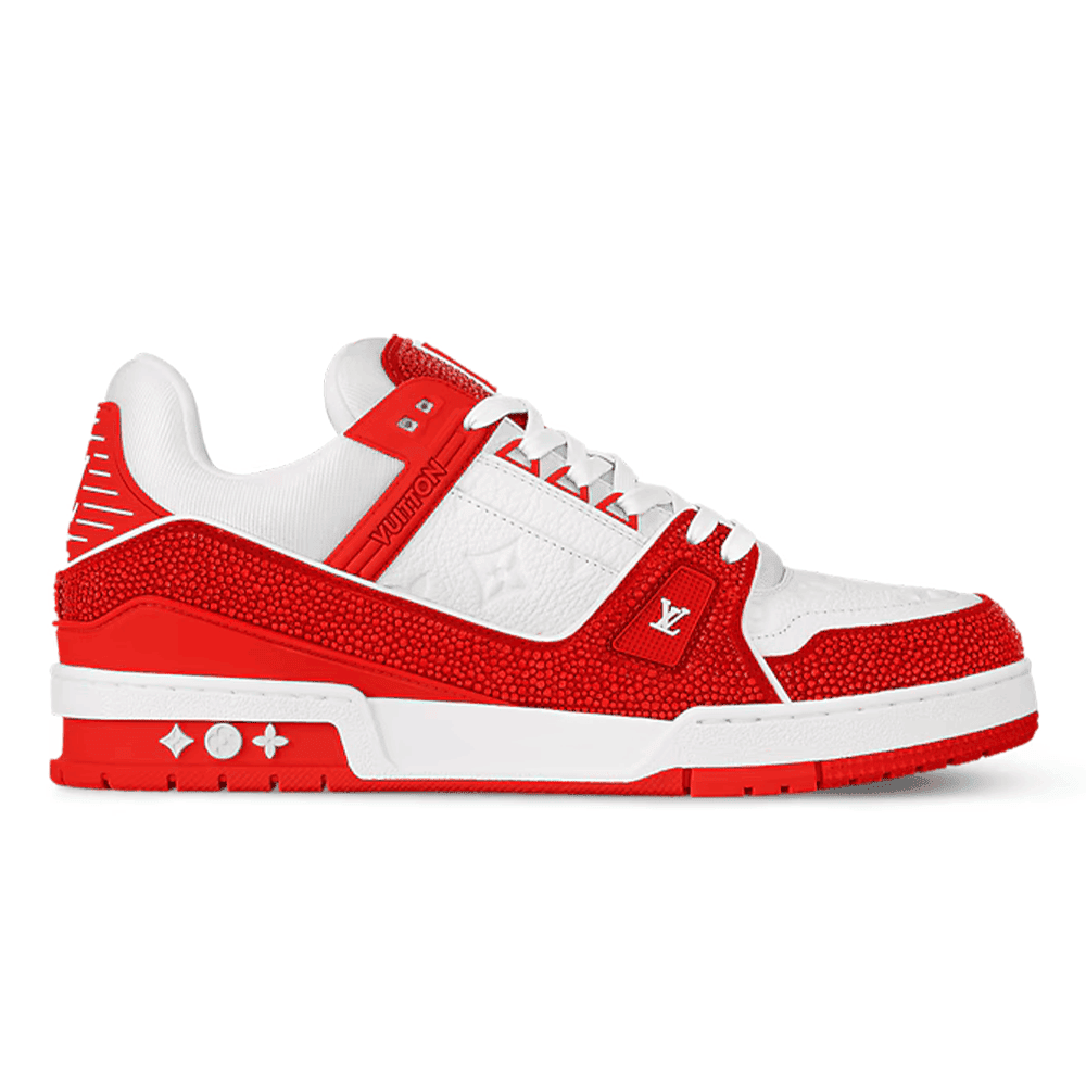 Louis Vuitton LV Trainer Sneaker ‘Red Crystals’