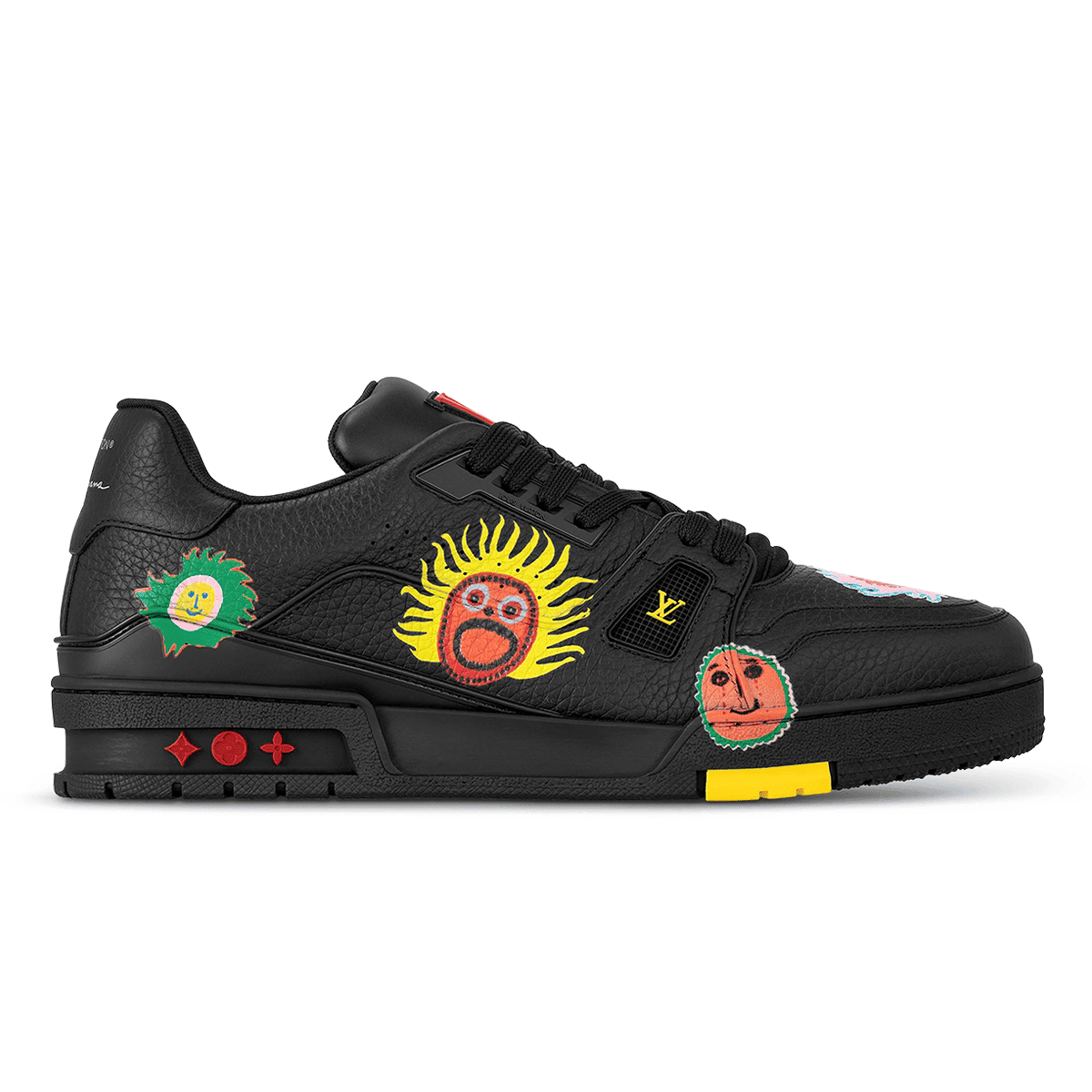 Louis Vuitton LV Trainer Sneaker x Yayoi Kusama ‘Black Print’