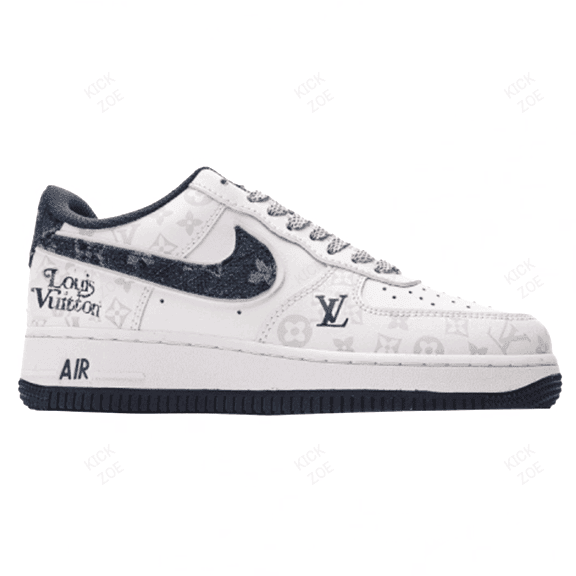 Louis Vuitton x Nike Air Force 1 '07 Low 'White Blue