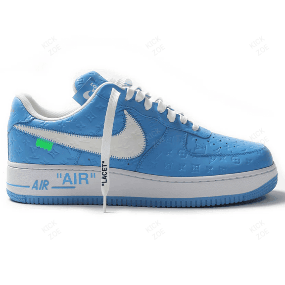 Louis Vuitton x Nike Air Force 1 Low 'By Virgil Abloh Blue