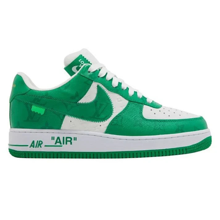 Louis Vuitton x Nike Air Force 1 Low 'By Virgil Abloh White/Green’
