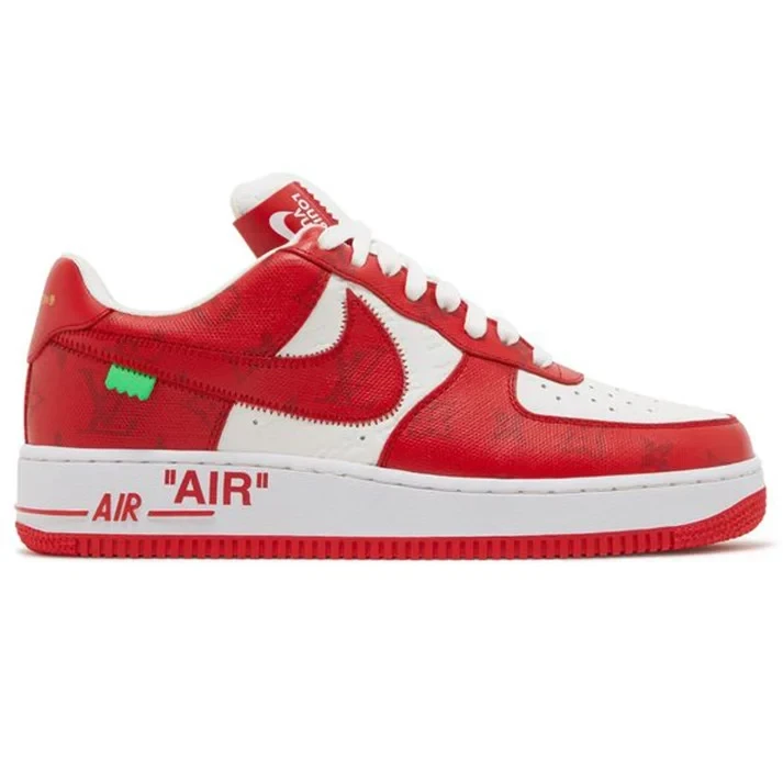 Louis Vuitton x Nike Air Force 1 Low 'By Virgil Abloh White/Red’