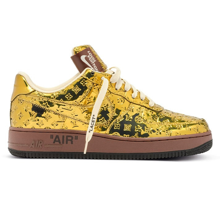 Louis Vuitton x Nike Air Force 1 Low ‘Gold’
