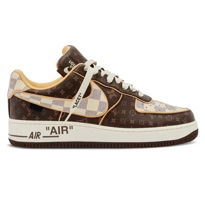 Louis Vuitton x Nike Air Force 1 Low ‘Monogram Brown Damier Azur’